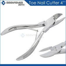 Stainless Steel Toe Nail Clipper Cutter Nipper Pedicure Care Tool 4.5"
