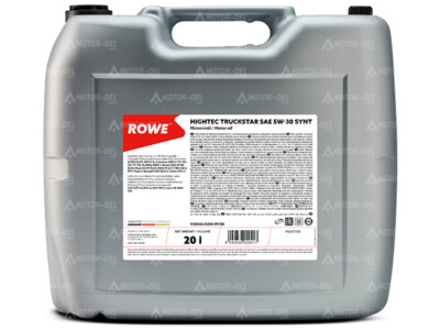 20 Liter ROWE HIGHTEC TRUCKSTAR SAE 5W-30 SYNT Motoröl Made in Germany