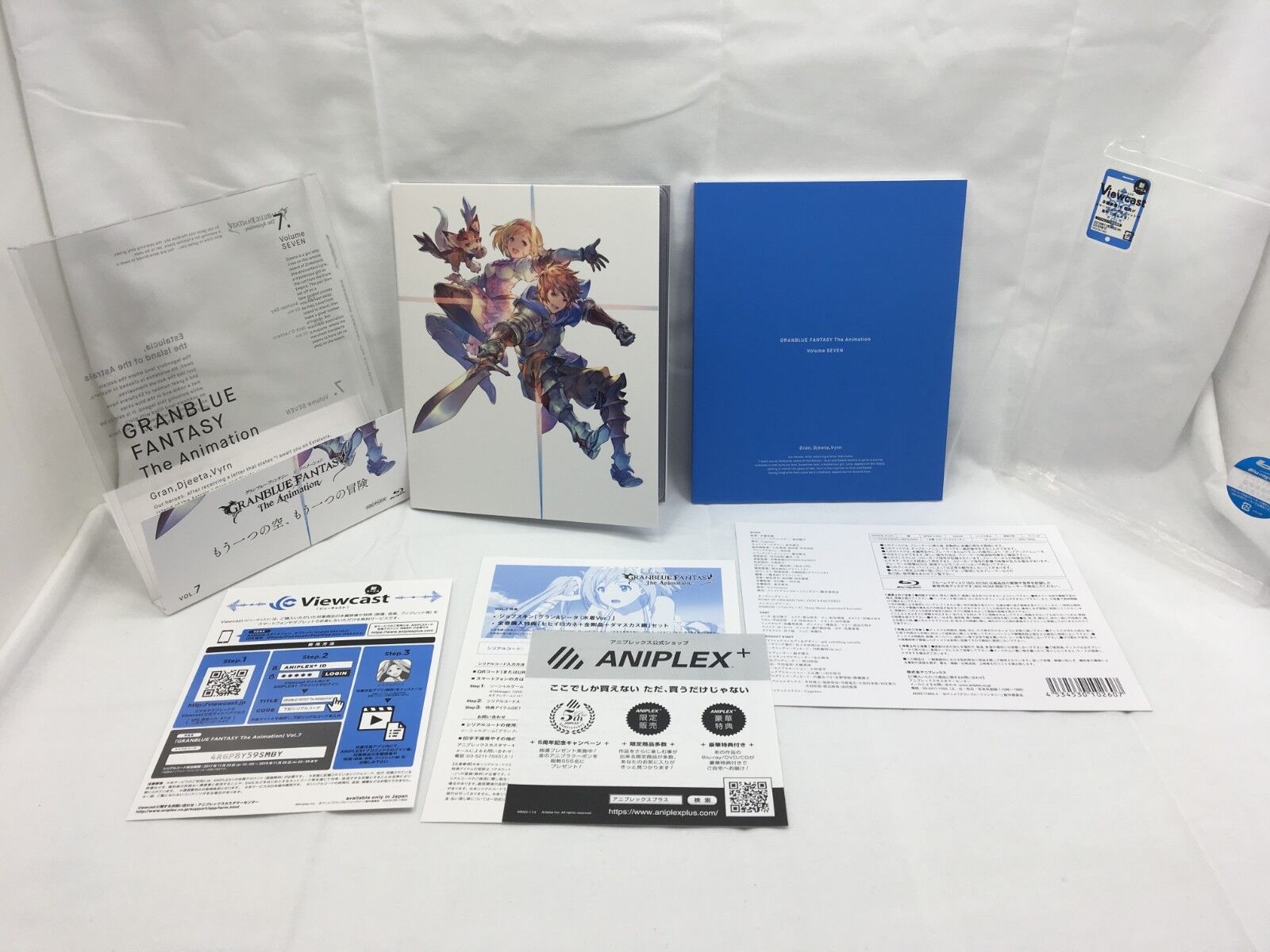 Aniplex Granblue Fantasy The Animation 7 Limited Edition Blu Ray For Sale Online Ebay