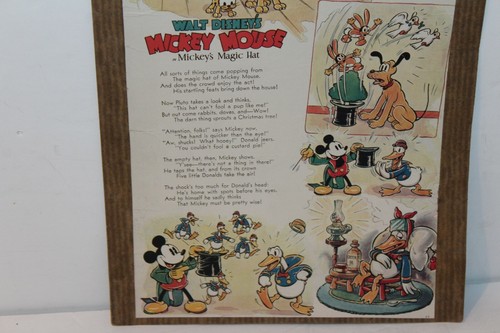 JULY 1935 GOOD HOUSE KEEPING WALT DISNEY's MICKEY MOUSE MICKEY'S MAGIC HAT POEM - Picture 3 of 5