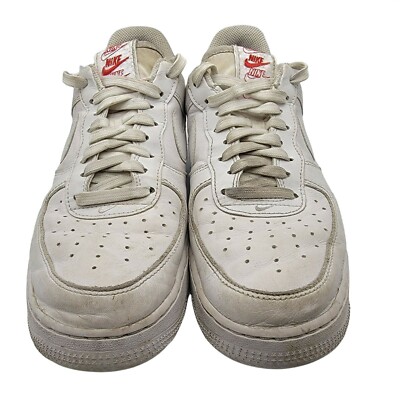Nike Air Force 1 Low Rose Mens 8.5 White Casual Fashion  display picture 3