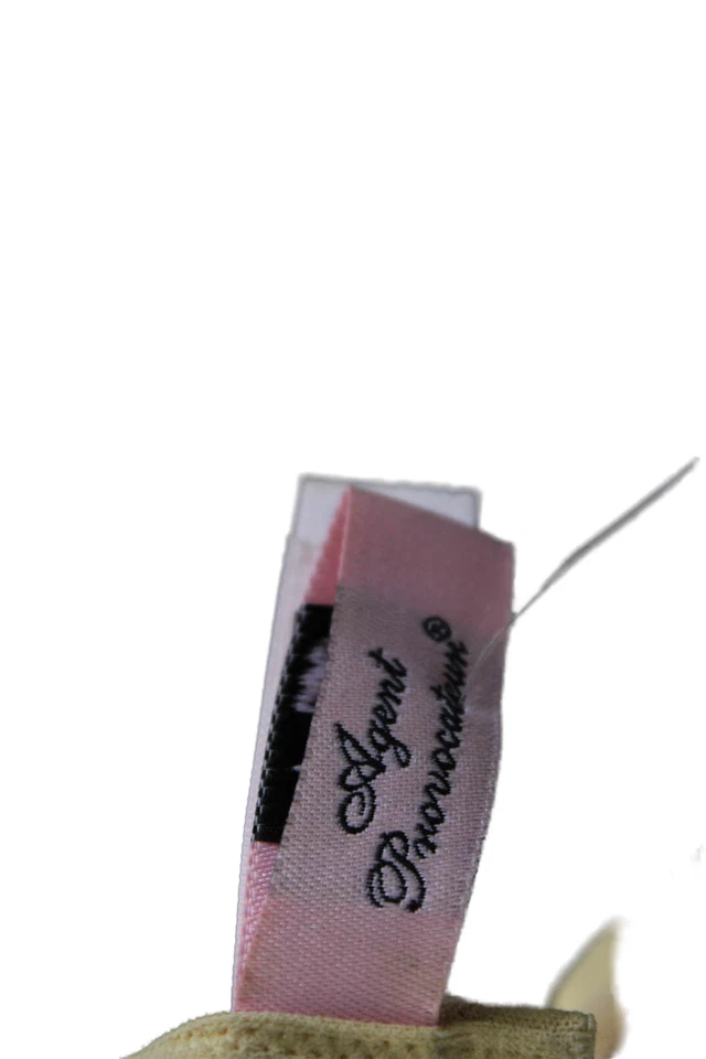 Agent Provocateur Womens Graphic Print Sheer Bra Nude Size 36D - Image 3 of 4