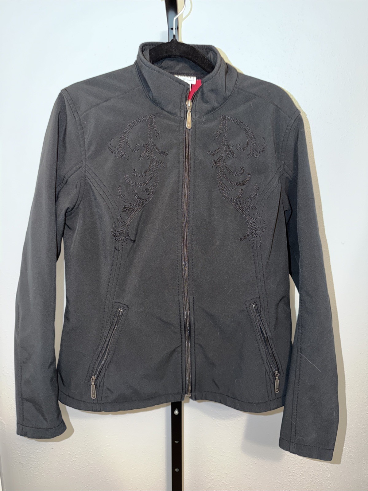 Ariat Jacket Womens Large Black SoftShell Western… - image 1