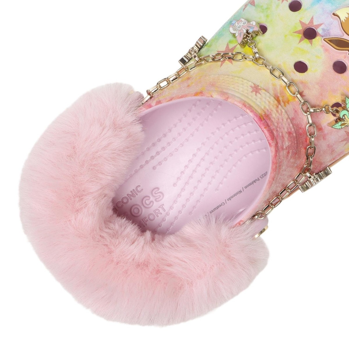 Pokemon x Crocs Classic Platform Clog Eevee MULTI 211429-90H M2-13