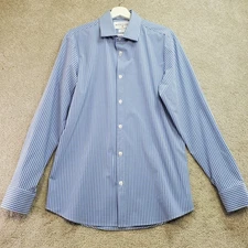 Mizzen+Main Leeward Collection Mens Medium Trim Fit Gingham Button Down Shirt