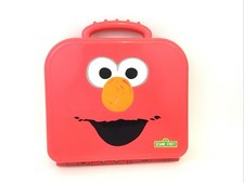 Sesame Street Elmo On The Go Alphabet Letters Red Carrying Case Hasbro