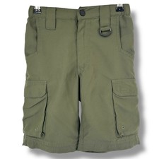 Boy Scouts of America Youth Small Uniform Switchbacks Cargo Shorts Green