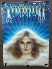 NOS Vtg 1980 Xanadu Original Movie OLIVIA NEWTON Poster  20"x28" by Pro Arts Q1