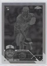 2023 Topps Chrome Update Negative Refractor Jake Irvin #USC203 0g27