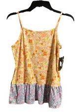 Art Class Girls XXL (16-18) Summer/Pajama Top, Multicolored Floral