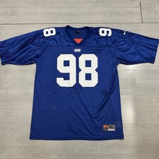 Vintage NFL Nike New York Giants Jessie Armstead #98 Blue Jersey - Mens Sz XL