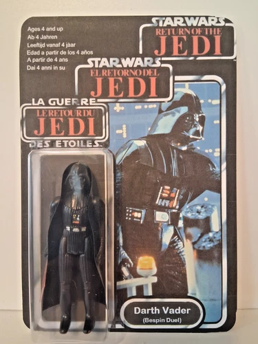 ORIGINAL KENNER STARWARS DARTH VADER TRI- LOGO RESEALED