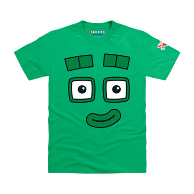 Offiziell lizenziertes Numberblocks - Numberblock Four's Face Kinder T-Shirt