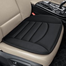 Memory Foam Car Seat Cushion with Breathable Fabric  Non-Slip Gel, Base