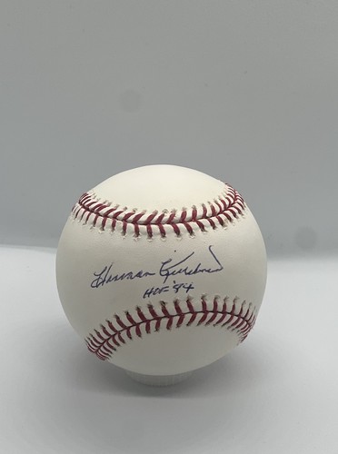 Harmon Killebrew Signed OML Baseball With HOF 84 Inscription JSA COA