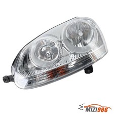 Scheinwerfer links für VW Golf 5 Jetta 3 1K Chrom + Halogen Frontscheinwerfer