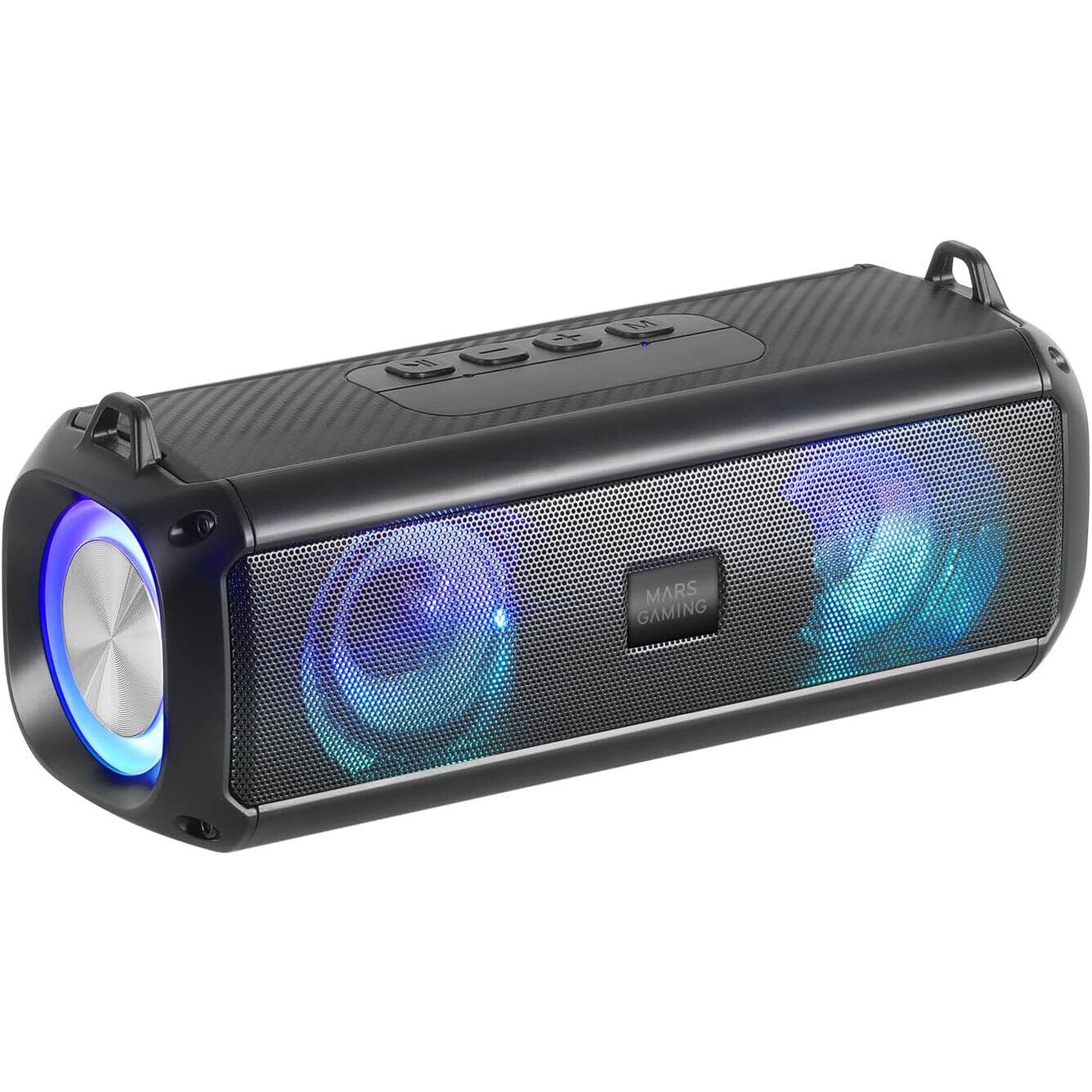 Mars Gaming MSB-XT, Altoparlante Portatile + Soundbar 2in1, Illuminazione RGB Di
