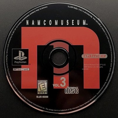 Namco Museum Vol. 3 - PlayStation 1 - PS1 - Disc Only - Resurfaced/Tested
