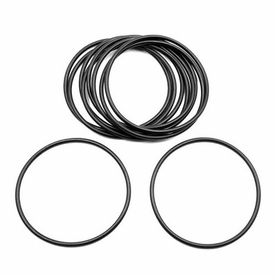 10pcs Black Universal Nitrile Rubber O-Ring Seals Gasket for Car 80 x 3.6mm  #fv