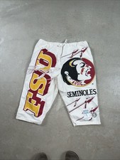 Vintage 90s FSU Seminoles Sweet Sacks LINEBACKER Shorts Florida State