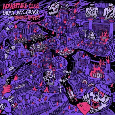 Laura Jane Grace in The Trauma Tropes Adventure Club (CD) Album