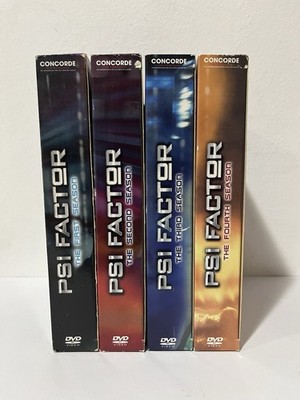 PSI FACTOR - Staffel  1 2 3 4 - 1-4 Komplett - CHRONIKEN DES PARANORMALEN - DVD
