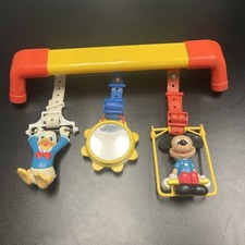 De colección Illco Disney Mickey Mouse Bebé Jugar Gimnasio Centro de Actividades Incompleto