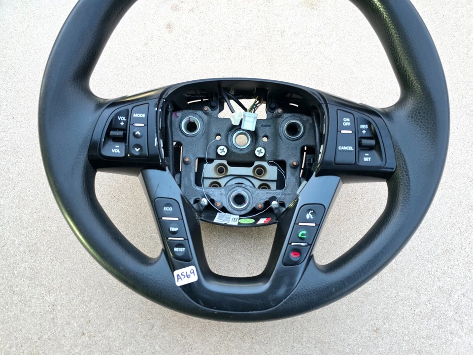 Volante conductor KIA OPTIMA 2011-2013 con interruptor de control de crucero OEM Foto 2 de 4