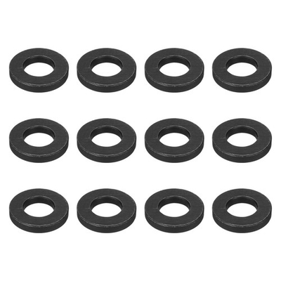 #ad 12 Pcs Carbon Steel Flat Washer Fits M30 x 60mm x 10mm Black Washer Fits $83.61
