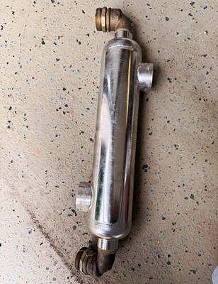 Schwimmbad Wärmetauscher Edelstahl SS316L SPI55S-O für Pool, Netzstrom