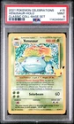 2021 POKEMON CELEBRATIONS CLASSIC COLLECTION #15 VENUSAUR-HOLO PSA 9