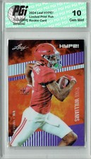 Ryan Williams 2024 Leaf HYPE! Metal #HM-15 Purple Only 15 Made Rookie Card PGI. rookie card picture