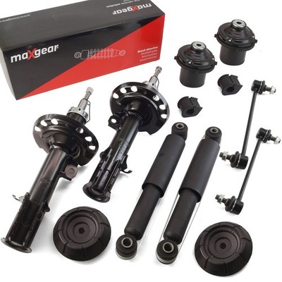 MAXGEAR Stoßdämpfer Domlager Stabis Vorne Hinten für OPEL Combo Tour Meriva X03