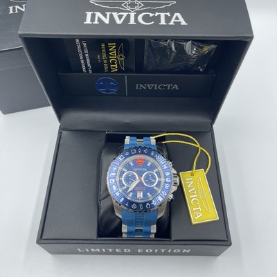 Invicta DC Comics Superman LE Kryptonian 50mm Meteorite Blue 34862