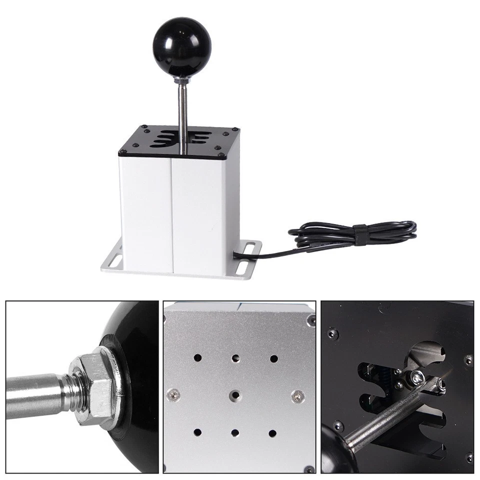 PC USB H Gear Shifter Sim Racing Game For Logitech G29 G27 G25 G920 T300RS/GT - Image 2 of 4