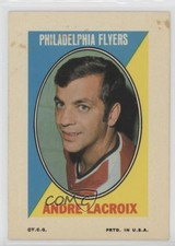 1970-71 Topps Sticker Stamps Andre Lacroix 2u3