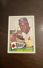 2000 Topps - Hank Aaron Reprints Hank Aaron #12 1965 Topps