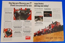 1974 Massey Ferguson 1155 Tractor Dads Perkins Turbo Diesel Tilt Cab Usa 2 Pg Ad 1974 Massey Ferguson 1155 Tractor Dads Perkins Turbo Diesel Tilt Cab Usa 2 Pg Ad