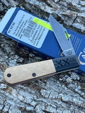 CASE XX *d 2025 TAN RICHLITE W/BLACK G-10 SMOOTH CROSSROADS BARLOW KNIFE KNIVES