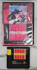 Road Rash Sega Genesis 1991 Cartridge & Box EA Electronic Arts NO MANUAL  UNTEST