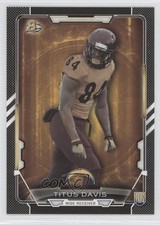 2015 Bowman Rookies Black Titus Davis #98 0a1