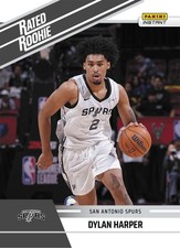 2025-26 Panini Instant Dylan Harper RATED ROOKIE RETRO 1/756 SP Spurs #RRR-1 RC