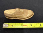 Rare, Vintage Miniature, Gold Chalkware, Florsheim Wingtip Shoe, Salesman Sample — photo 4