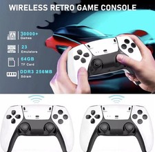 4K 64G HDMI TV Video Game Stick M15 Gaming Console Gamepad 2 Wireless Controller