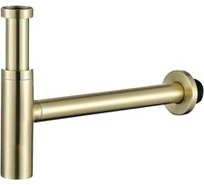 Bottle P Trap Classical Round Sink Bathroom Waste Pipe 1 1/4 inch Slip Inlet