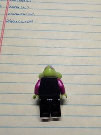 LEGO Alien Conquest Alien Pilot Minifigure 7050 7052 7067 Green Purple and Black