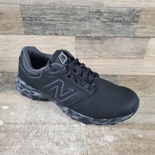 New Balance Brighton Mens Golf Shoes Sz 9 D Athletic Black Spike Lace Up Sneaker
