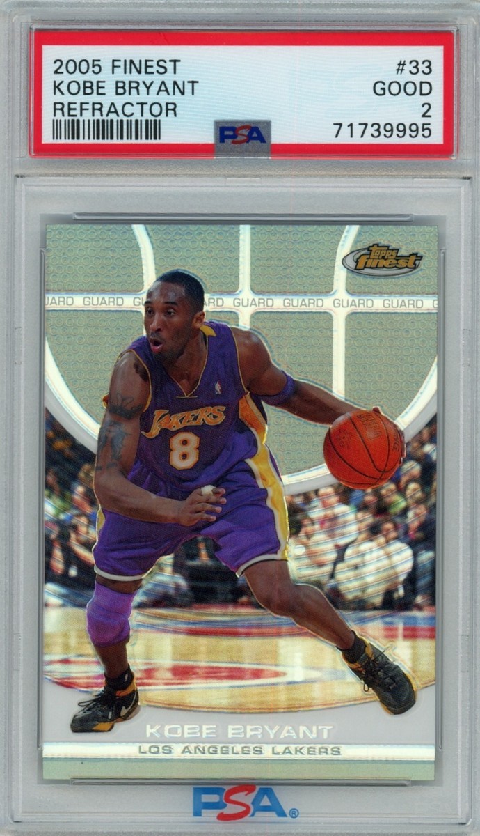 2005-06 Topps Finest - Kobe Bryant #33 Refractor /349 for