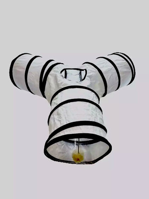 #ad #ad Pet Cat Tunnel Tube with 1 Play Ball Kitty Toys 3 Ways Cat Tunnels NEW $11.00