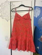 Michael Michael Kors Women's Lace Bustier Dress Sangria NWT SZ 12 $275Origprice